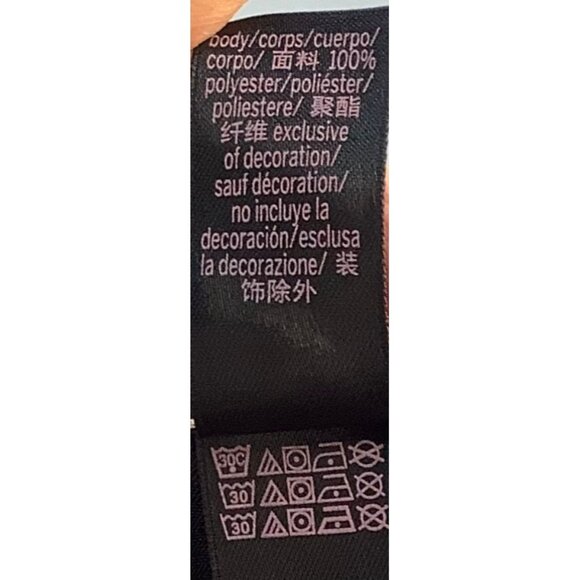 Victorias Secret XL-XXL Black Satin Robe With Lace Trim Elegant Luxury - Picture 6 of 7